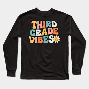 Third Grade  3rd Grade Team Retro 1st Day of School Long Sleeve T-Shirt